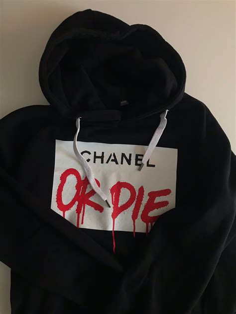 chanel or die hoodie|chanel pullovers.